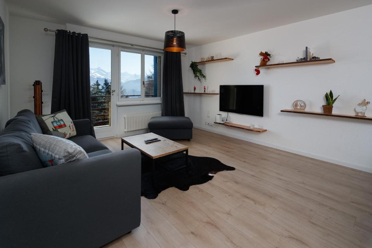 Magnifique Appartement Proche Du Centre Et Du Ski Crans-Montana Exterior foto