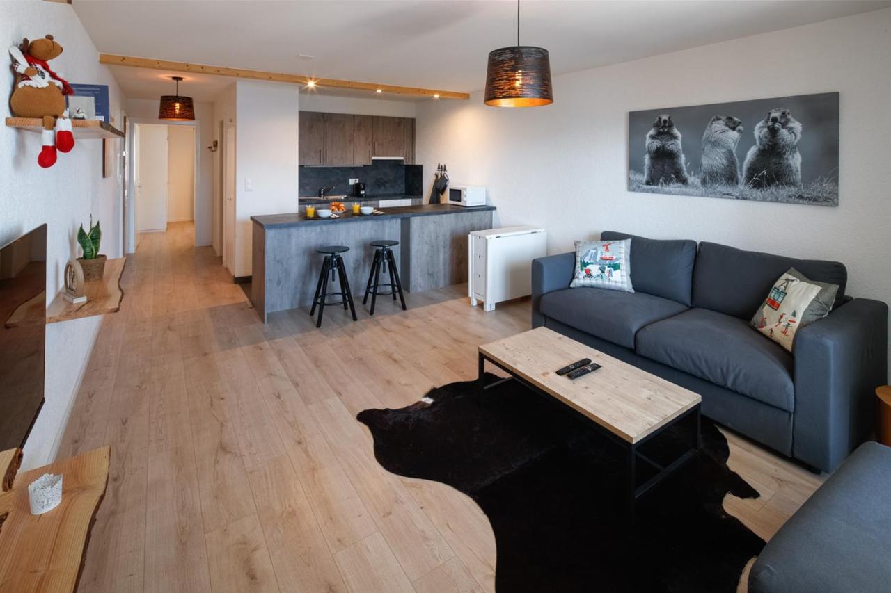 Magnifique Appartement Proche Du Centre Et Du Ski Crans-Montana Exterior foto