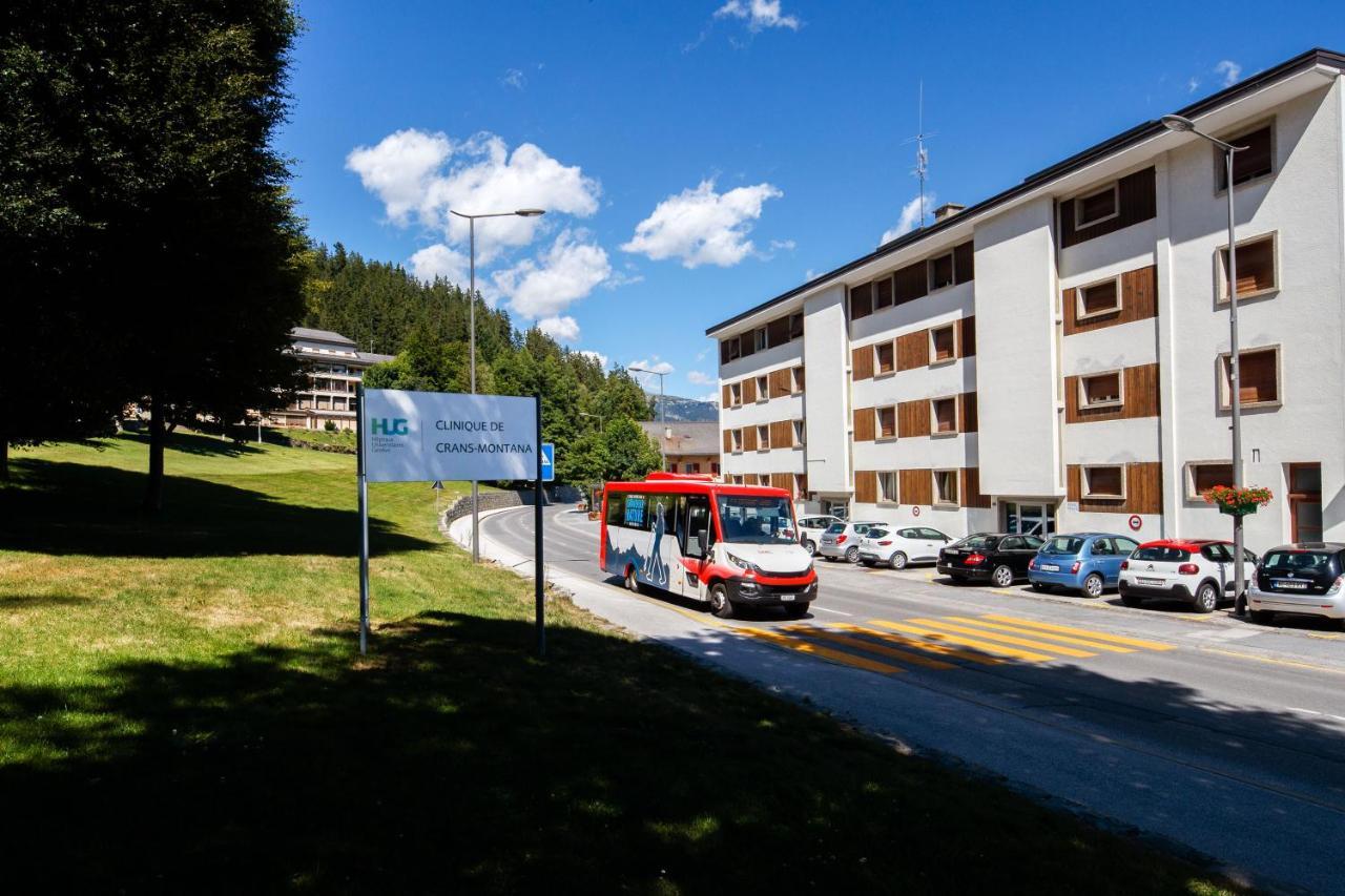 Magnifique Appartement Proche Du Centre Et Du Ski Crans-Montana Exterior foto